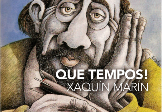 O debuxante Xaquín Marín presenta o seu novo libro, Que tempos!, no Museo do Humor